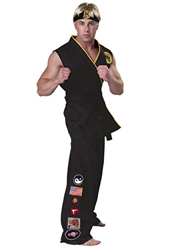 Bayi Co. Authentic Karate Kid Cobra Kai Fancy Dress Costume X-Small von Fun Costumes