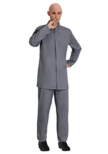 Deluxe Adult Gray Suit Fancy Dress Costume Medium von Fun Costumes