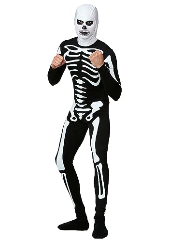 Karate Kid Skeleton Fancy Dress Costume Suit Large von Fun Costumes