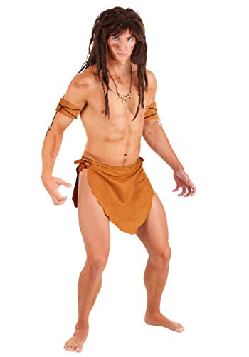 Men's Jungle Man Fancy Dress Costume Large von Fun Costumes