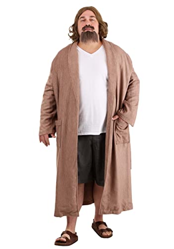 Plus Size Big Lebowski The Dude Bathrobe Fancy Dress Costume 2X von Fun Costumes