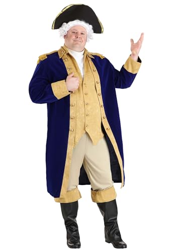 Plus Size George Washington Fancy Dress Costume 2X von Fun Costumes