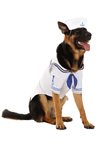 Sailor Fancy Dress Costume for Dogs S von Fun Costumes