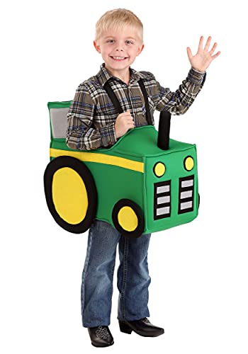 Toddler Ride in a Traktor-Kostüm, mehrfarbig, Standard von Fun Costumes