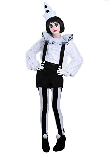 Vintage Pierrot Clown Women's Fancy Dress Costume X-Small von Fun Costumes