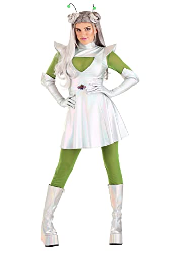 Women's Outer Space Alien Fancy Dress Costume Medium von Fun Costumes