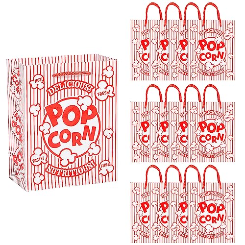 Fun Express 11,4 x 14,7 cm kleine Popcorn-Box, Papier-Geschenktüten, 12 Stück von Fun Express