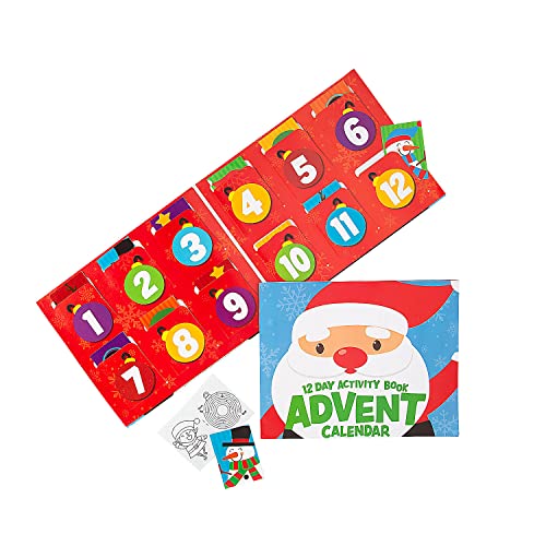 Fun Express 12 Tage Aktivitätenbuch Adventskalender für 6 von Fun Express