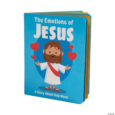 Fun Express Holy Week The Emotions of Jesus Brettbücher, 12 Stück von Fun Express