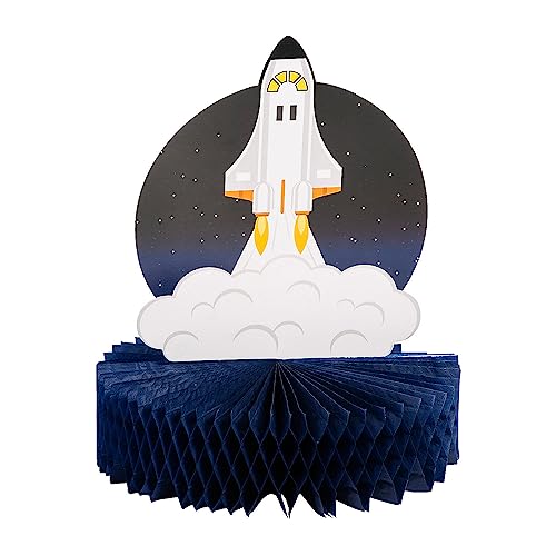 Fun Express Out of This World Honeycomb Centerpieces 3 Pieces - VBS Vacation Bible School Supplies/Decor von Fun Express