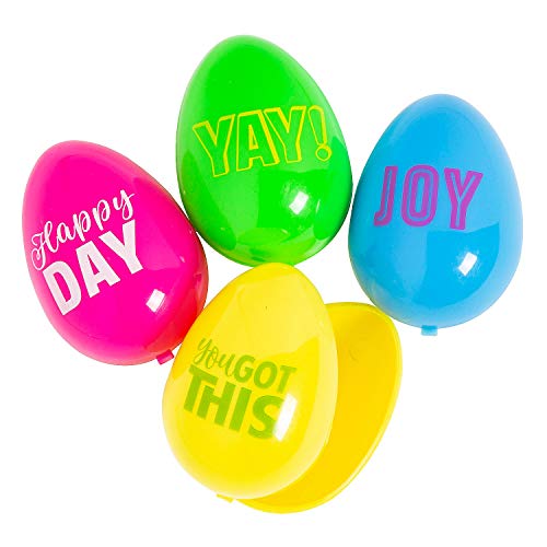 Fun Express Positive Botschaft Neon Bright Eggs von Fun Express