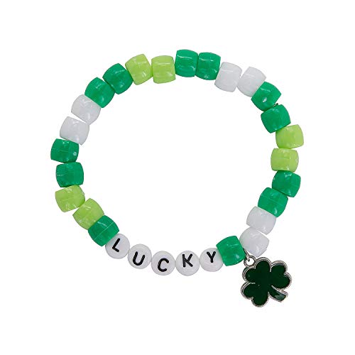 Fun Express ST. PATRICK'S DAY ARMBAND CK -12 - Bastelsets - 12 Stück von Fun Express