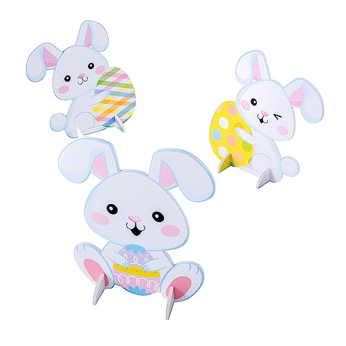 Hippity Hoppity Bunny Tafelaufsatz-Set, 3-teilig von Fun Express