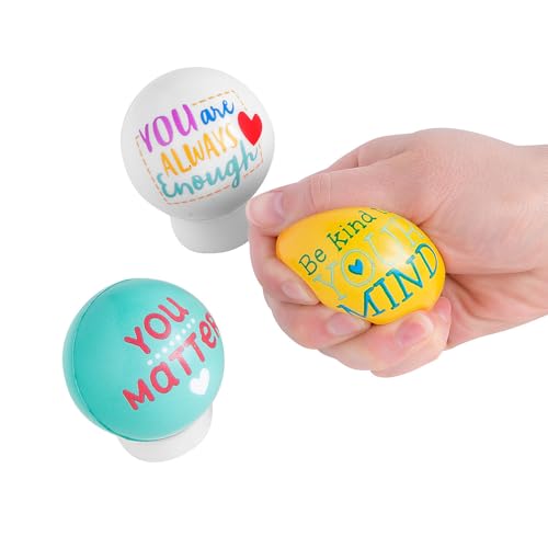 Your Mental Health Matters Stressball - Spielzeug - 12 Stück von Fun Express