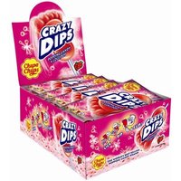 Chupa Chups Crazy Dips Erdbeere 24x14g von Fun Of Europe