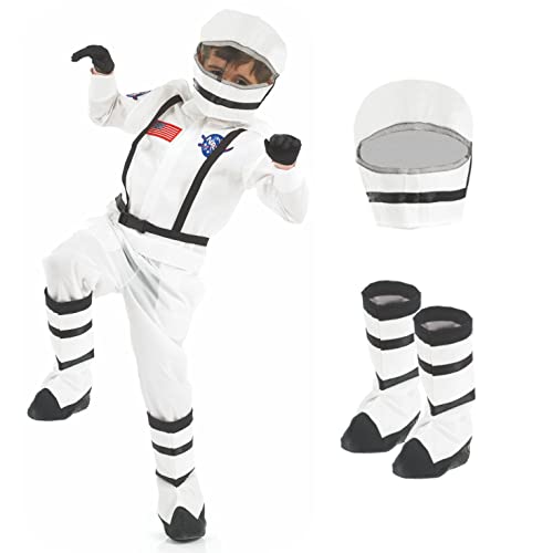 Fun Shack Astronaut Kostüm Kinder, Kinder Astronauten Kostüm, Astronautenanzug Kinder, Astronaut Kinder Kostüm, Astronauten Kostüm für Kinder, Kinder Kostüm Astronaut, Astronaut Kostüm Kind L von Fun Shack