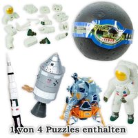 3D Puzzle Mondlandung, Space Explorer, 4 versch. Motive, 1 Stück von Fun Trading GmbH