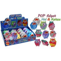 Pop Fidget Hai & Katze von Fun Unlimited Products