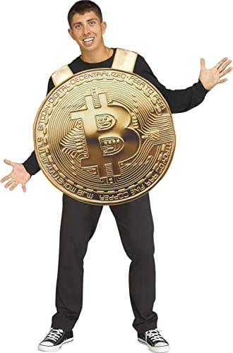 Adult Bitcoin Novelty Fancy Dress Costume von Fun World