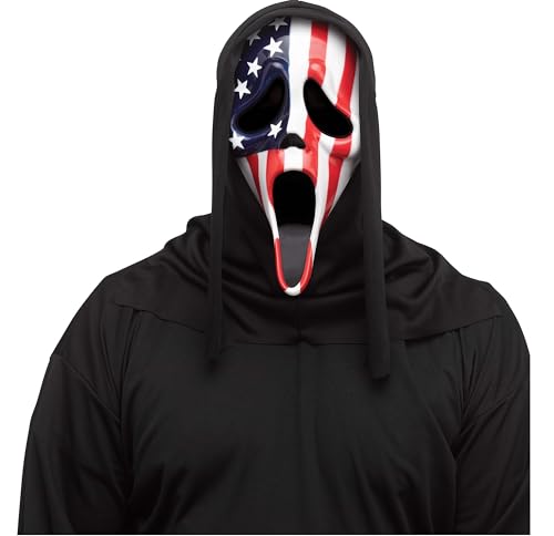 Fun World Patriotic Ghost Face Mask Standard von Fun World