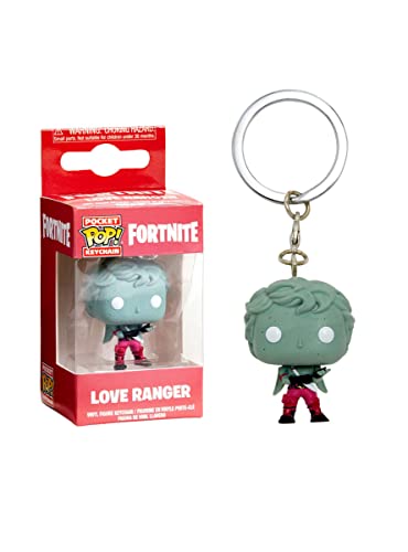 Funko POP! Keychain: Fortnite - Love Ranger - Love Ranger - Neuartiger Schlüsselanhänger - Vinyl-Minifigur Zum Sammeln - Strumpffüller - Geschenkidee - Offizielle Handelswaren - Video Games Fans von Funko