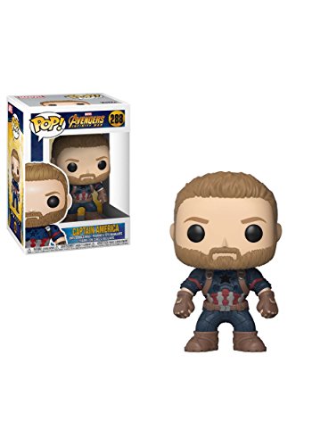 Funko Marvel: Marvel Avengers Infinity War - Captain America - Vinyl-Sammelfigur - Geschenkidee - Offizielle Handelswaren - Spielzeug Für Kinder und Erwachsene - Movies Fans von Funko