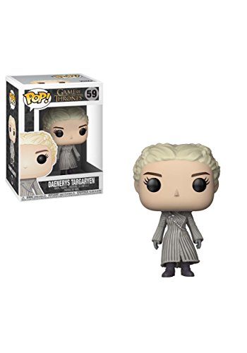 Funko Pop! TV: GOT S8 - Daenerys Targaryen - (White Coat) - Game Of Thrones - Vinyl-Sammelfigur - Geschenkidee - Offizielle Handelswaren - Spielzeug Für Kinder und Erwachsene - TV Fans von Funko