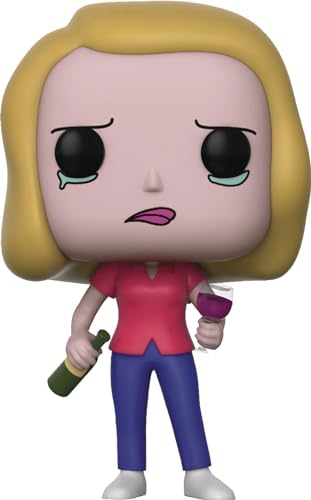 Funko POP! Vinyl Figure Rick And Morty - Beth Smith With Wine Glass - Vinyl-Sammelfigur - Geschenkidee - Offizielle Handelswaren - Spielzeug Für Kinder und Erwachsene - TV Fans von Funko