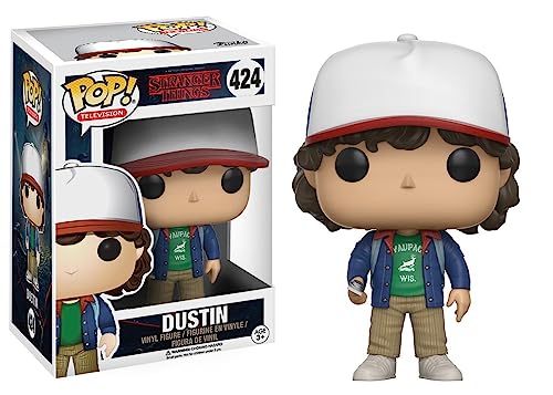 Funko Pop! Vinyl: Stranger Things: Dustin Henderson mit Compass - Aka Zahnlos - Vinyl-Sammelfigur - Geschenkidee - Offizielle Handelswaren - Spielzeug Für Kinder und Erwachsene - TV Fans von Stranger Things