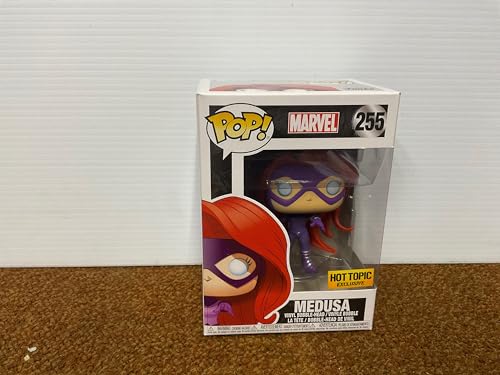 Funko Other Marvel-Pop Vinyl Figure 255 Medusa-Limited Edition, 9 cm, 15092 von Funko