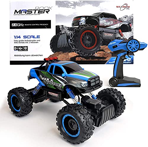 FunTomia RC Ferngesteuertes Auto für Kinder - 4WD Monstertruck - XL RC Auto für Kinder ab 5 Jahren - Rock Crawler von FunTomia