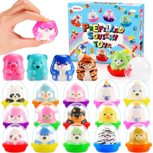 Funblitz Squishy Anti Stress Spielzeug, Party-mitgebsel Kindergeburtstag Gastgeschenke 4-10 Jahre Antistressball wutball Kinder Erwachsene Squeeze Toy Kleine Geschenke für Kinder Wurfmaterial Karneval von Funblitz