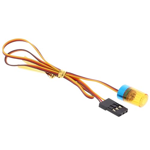 Funduino 5V RC Rundumlicht, Warnlicht, Arduino-kompatibel, ideal für den Modellbau/RC-Fahrzeuge (Orange - 9x15 mm) von Funduino