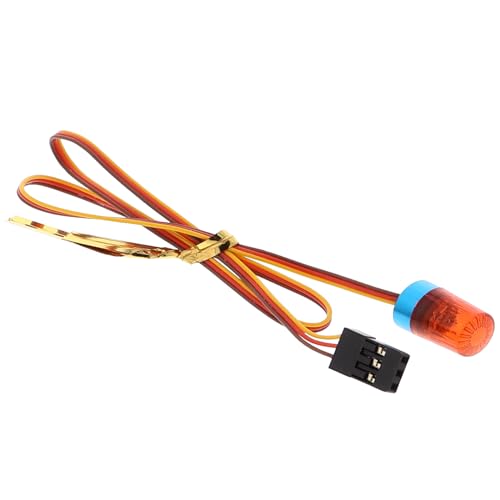 Funduino 5V RC Rundumlicht, Warnlicht, Arduino-kompatibel, ideal für den Modellbau/RC-Fahrzeuge (Rot - 9x15 mm) von Funduino