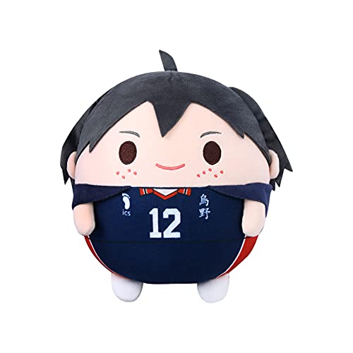 Funhoo Anime Plüschpuppe Figuren Spielzeug Shoyo Hinata Kozume Kenma Kotaro Bokuto Soft Plushie Stofftier Kissen Dekoration Kinder Geschenk Halloween Requisiten (20 cm, Tadashi Yamaguchi) von Funhoo