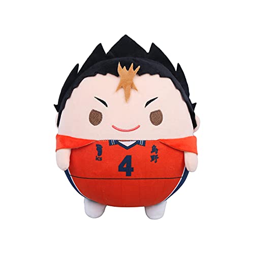 Funhoo Anime Plüschpuppe Figuren Spielzeug Shoyo Hinata Kozume Kenma Kotaro Bokuto Soft Plushie Stofftier Kissen Dekoration Kinder Geschenk Halloween Requisiten (20 cm, Yu Nishinoya) von Funhoo