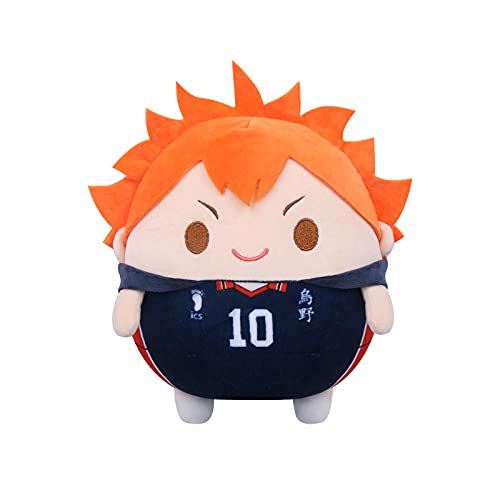 Funhoo Anime Plüschpuppe Figuren Spielzeug Shoyo Hinata Kozume Kenma Kotaro Bokuto Soft Plushie Stofftier Kissen Dekoration Kinder Geschenk Halloween Requisiten (20 cm, Shoyo Hinata) von Funhoo