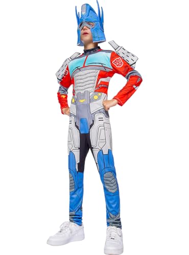 Funidelia | Optimus Prime Kostüm für Jungen Transformers für Jungen Transformers & Autobots - Kostüm für Kinder & Verkleidung für Partys, Karneval & Halloween - Größe 10-12 Jahre von Funidelia