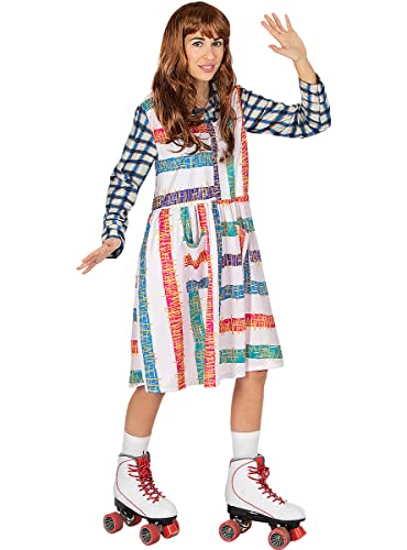 Funidelia | Eleven Stranger Things Kostüm Official Netflix für Damen Kostüm für Erwachsene & Verkleidung für Partys, Karneval & Halloween - Größe L - XL - Braun Funidelia | Eleven Stranger Things Kostüm Official Netflix für Damen Kostüm für Erwachsene & Verkleidung für Partys, Karneval & Halloween - Größe L - XL - Braun von Funidelia