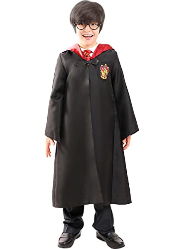 Funidelia | Harry Potter Kostüm Gryffindor für Jungen und Mädchen Hogwarts, Zauberer, Film und Serien - Kostüm für Kinder & Verkleidung für Partys, Karneval & Halloween - Größe 10-12 Jahre von Funidelia