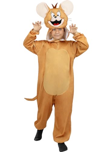 Funidelia | Jerry Kostüm - Tom & Jerry für Jungen & Mädchen Zeichentrickfilm, Katze, Maus - Kostüme für Kinder & Verkleidung für Partys, Karneval & Halloween - Größe 3-4 Jahre - Braun Funidelia | Jerry Kostüm - Tom & Jerry für Jungen & Mädchen Zeichentrickfilm, Katze, Maus - Kostüme für Kinder & Verkleidung für Partys, Karneval & Halloween - Größe 3-4 Jahre - Braun von Funidelia