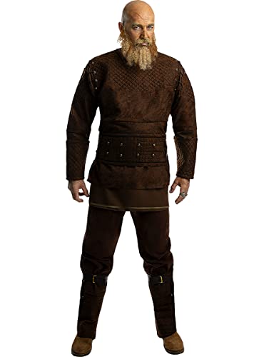 Funidelia | Ragnar Lothbrok Kostüm - Vikings 100% OFFIZIELLE für Herren Größe XL Vikings, Wikinger, Barbaren, Nordisch - Farben: Bunt, Zubehör für Kostüm - Lustige Kostüme für Deine Partys von Funidelia