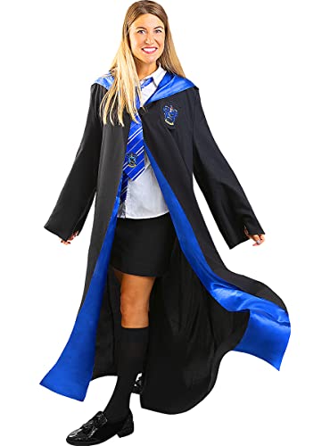 Funidelia | Ravenclaw Harry Potter Kostüm 100% OFFIZIELLE für Herren und Damen Größe M Hogwarts, Zauberer, Film und Serien - Farben: Bunt, Zubehör für Kostüm - Lustige Kostüme für deine Partys von Funidelia