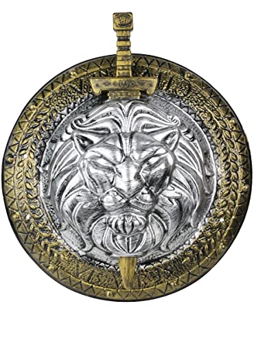 Funidelia | Römer Schwert und Schild für Herren und Damen Rom, Gladiator, Römischer Zenturio, Kulturen & Traditionen - Zubehör für Erwachsene, Zubehör für Kostüm - Braun Funidelia | Römer Schwert und Schild für Herren und Damen Rom, Gladiator, Römischer Zenturio, Kulturen & Traditionen - Zubehör für Erwachsene, Zubehör für Kostüm - Braun von Funidelia