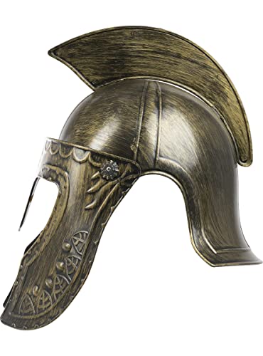 Funidelia | Spartaner Helm für Herren und Damen Rom, Gladiator, Römischer Zenturio, Kulturen & Traditionen - Farben: Braun, Zubehör für Kostüm - Lustige Kostüme für Deine Partys von Funidelia