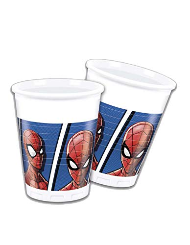 Funidelia Spider-Man Becher Set 8-teilig von Funidelia