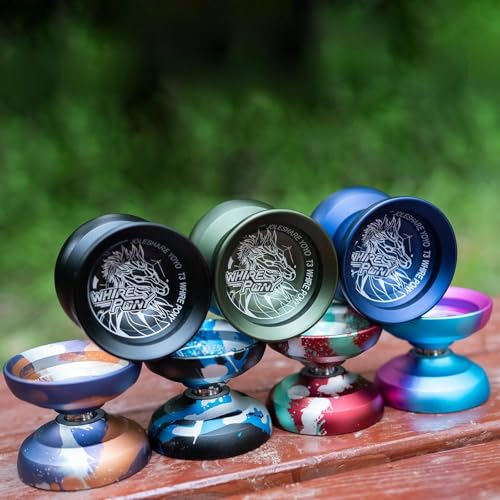 Genießen Sie Ball Metal Yo-Yo Professionalwettbewerb Yoyo (Marineblau) von Funien