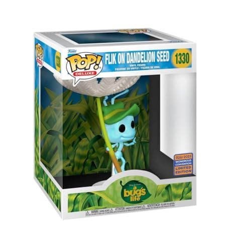 A Bug's Life – Flik on Dandelion Seed Deluxe Pop! Vinyl Figur (2023 Wondrous Convention Exclusive) von Funko