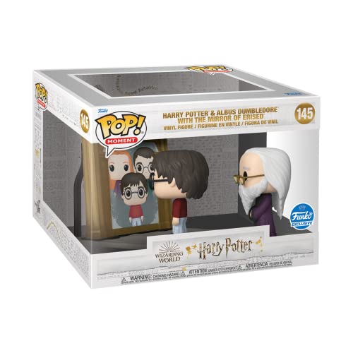 Funko 63144 Harry Potter und Albus Dumbledore mit dem Spiegel von Erised Figur, Einfarbig, Mehrfarbig von Funko