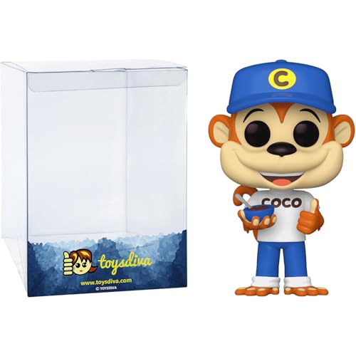 COC o The Monkey: P o p ! Ad Icons Vinyl Figurine Bundle with 1 Compatible Graphic Protector (224-75356 - B) von Funko